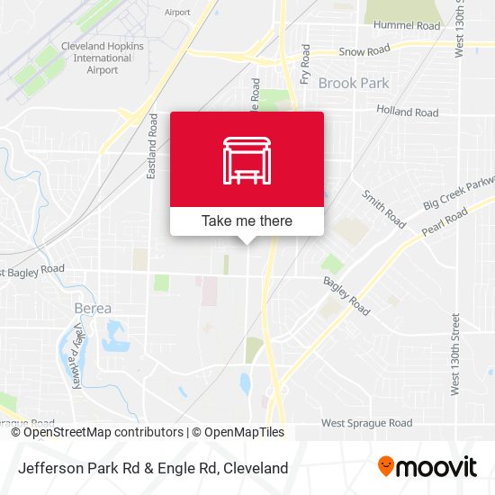 Mapa de Jefferson Park Rd & Engle Rd