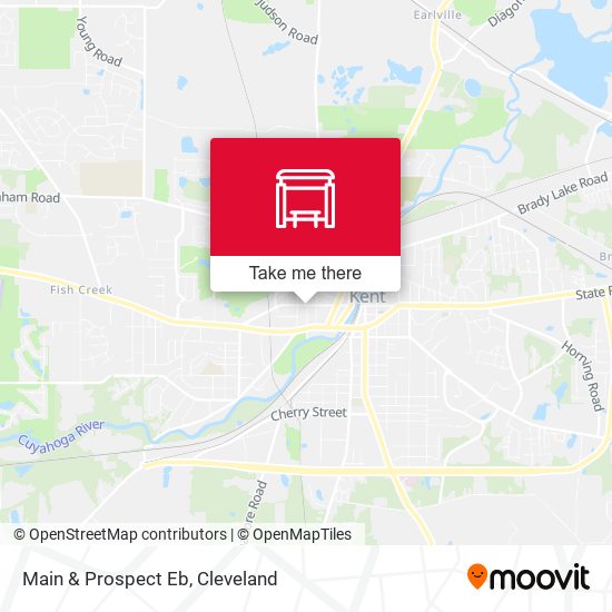 Mapa de Main & Prospect Eb
