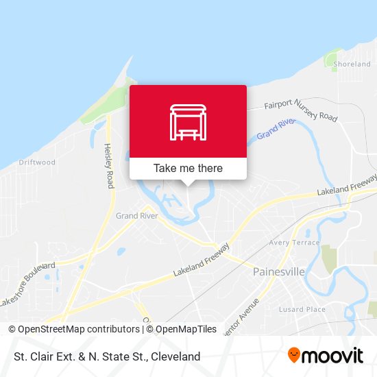 Mapa de St. Clair Ext. & N. State St.