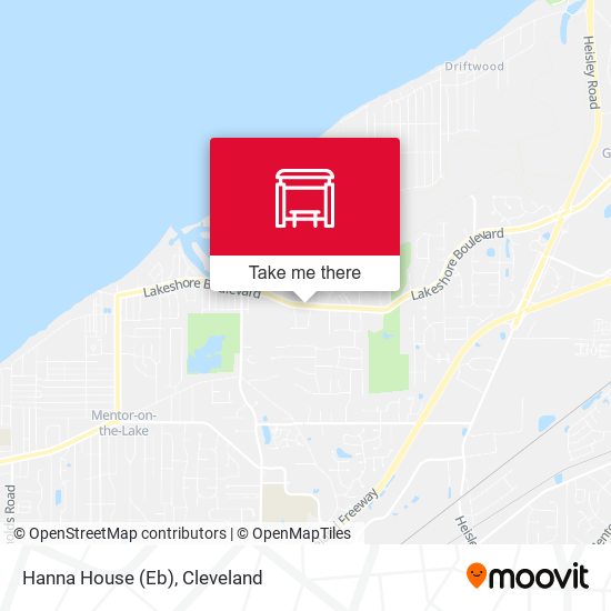 Mapa de Hanna House (Eb)