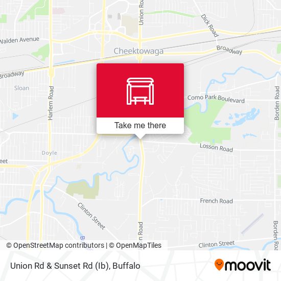 Mapa de Union Rd & Sunset Rd (Ib)