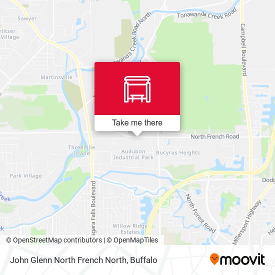 Mapa de John Glenn North French North