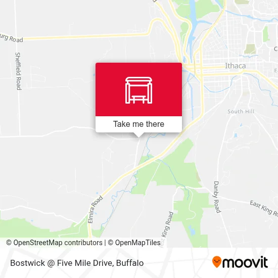 Bostwick @ Five Mile Drive map