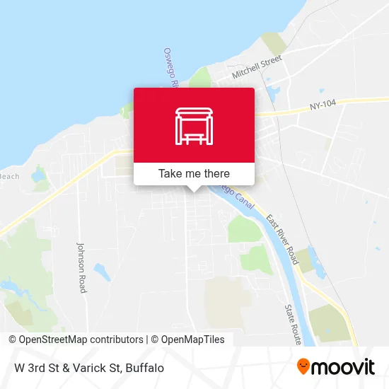 W 3rd St & Varick St map