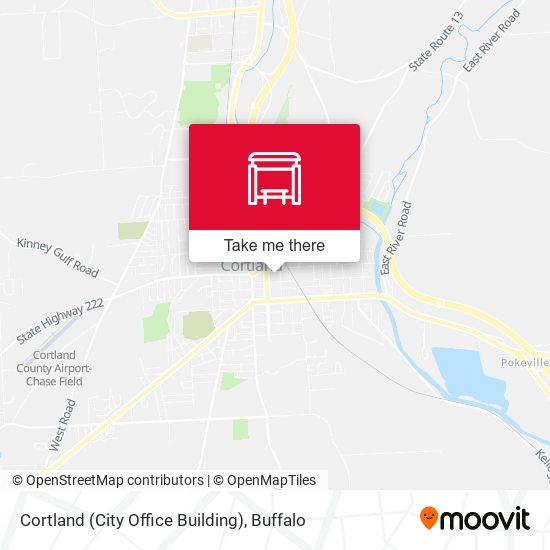 Cortland (City Office Building) map