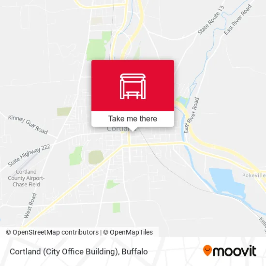 Cortland (City Office Building) map