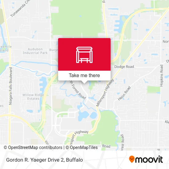 Gordon R. Yaeger Drive 2 map