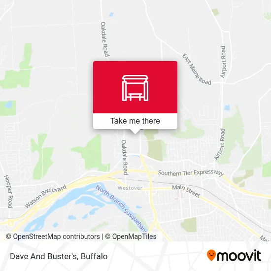 Dave And Buster's map