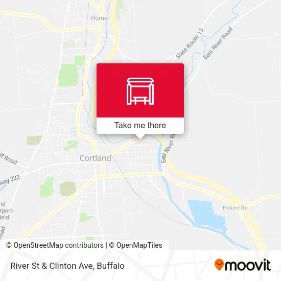 Mapa de River St & Clinton Ave