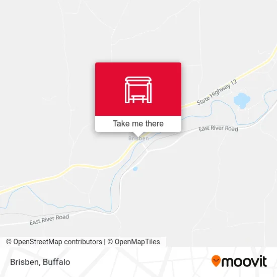 Brisben map