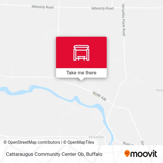 Cattaraugus Community Center Ob map