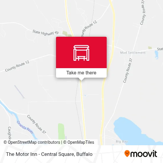 The Motor Inn - Central Square map