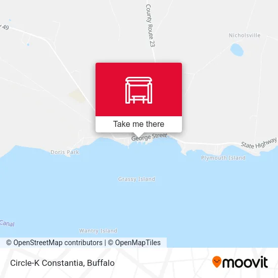 Mapa de Circle-K Constantia