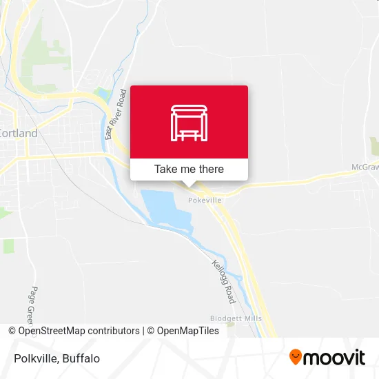 Polkville map