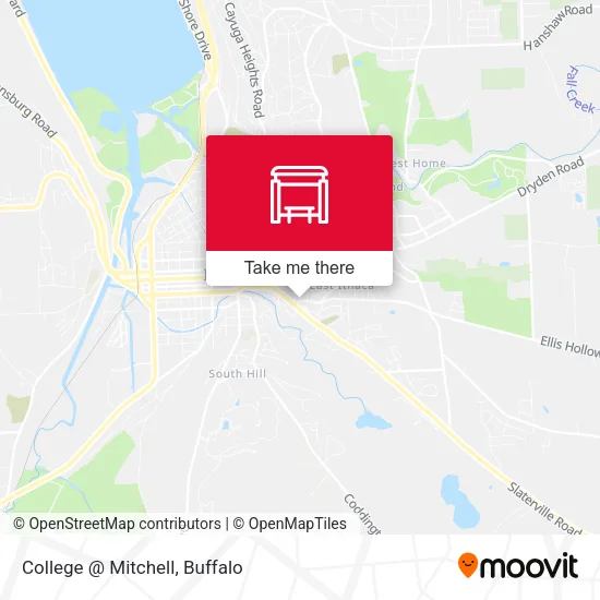 Mapa de College @ Mitchell