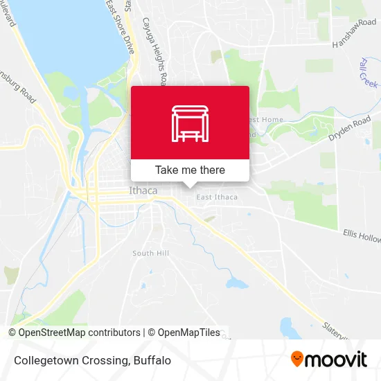 Collegetown Crossing map
