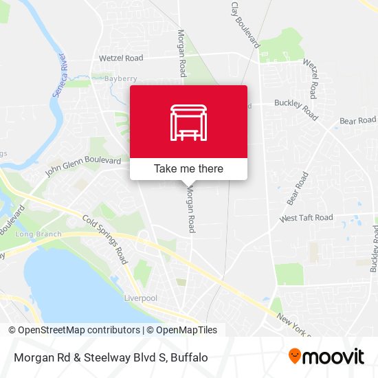 Morgan Rd & Steelway Blvd S map