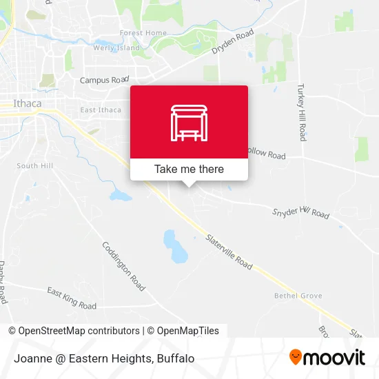 Joanne @ Eastern Heights map