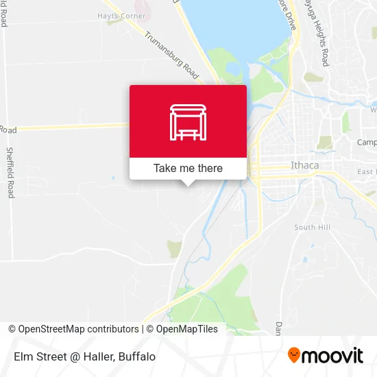 Elm Street @ Haller map