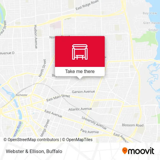 Webster & Ellison map