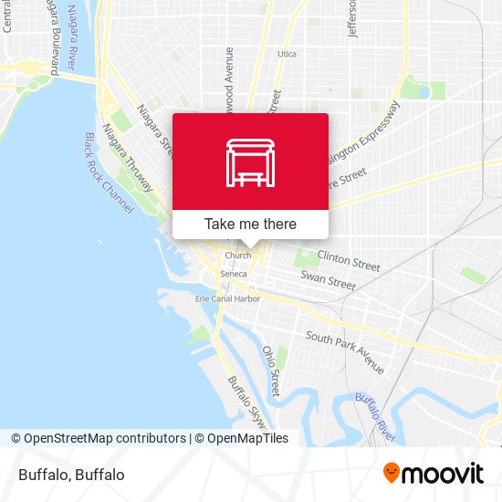 Mapa de Buffalo