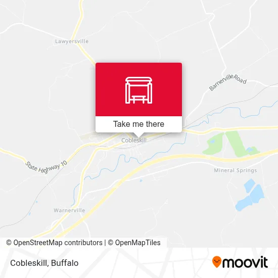 Cobleskill map
