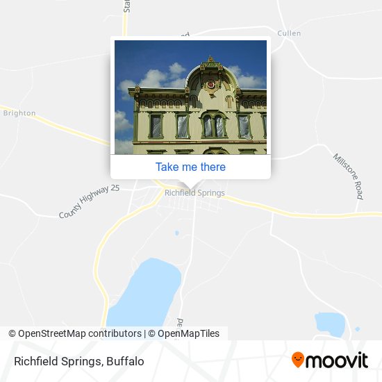 Richfield Springs map