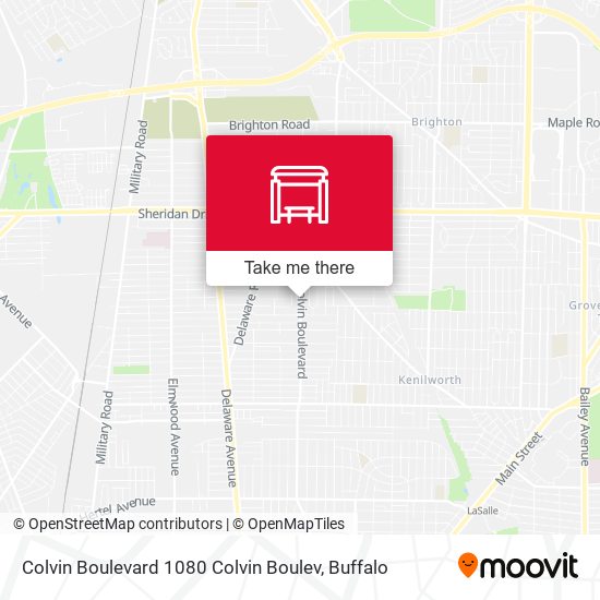 Colvin Boulevard 1080 Colvin Boulev map