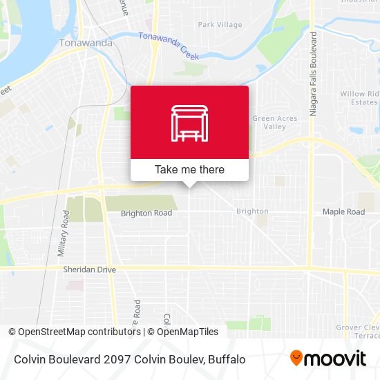 Colvin Boulevard 2097 Colvin Boulev map