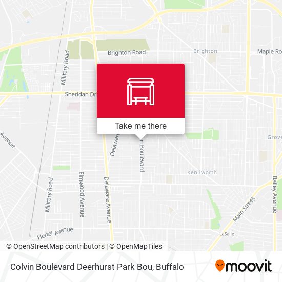 Colvin Boulevard Deerhurst Park Bou map