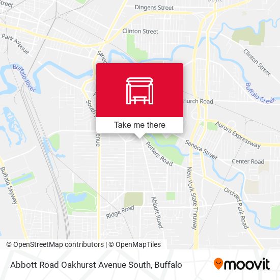 Mapa de Abbott Road Oakhurst Avenue South