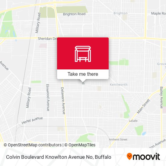 Colvin Boulevard Knowlton Avenue No map