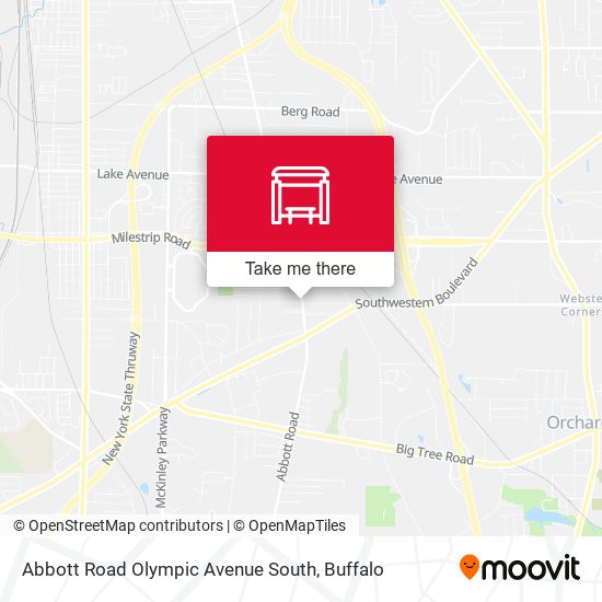 Mapa de Abbott Road Olympic Avenue South