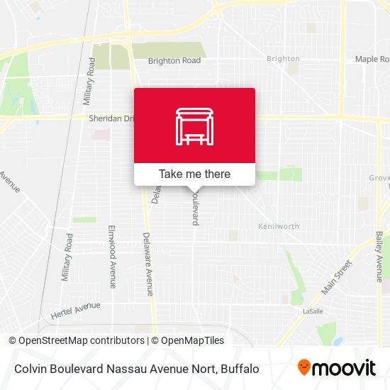 Colvin Boulevard Nassau Avenue Nort map