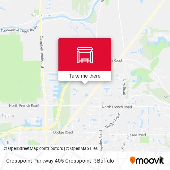Crosspoint Parkway 405 Crosspoint P map