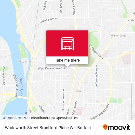 Wadsworth Street Brantford Place We map