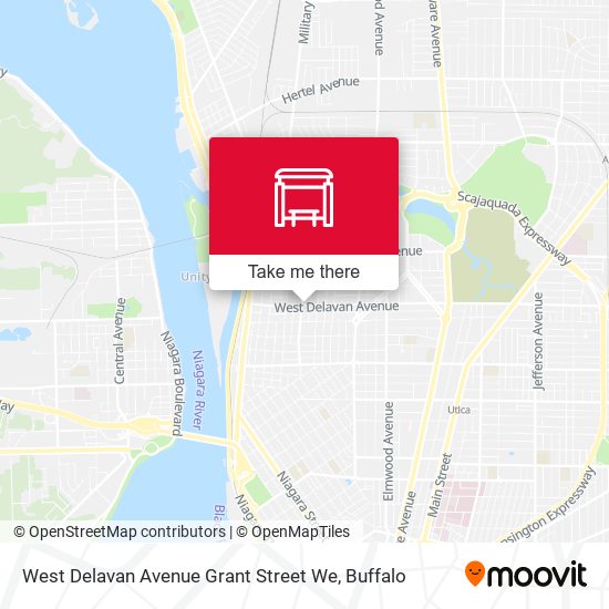 West Delavan Avenue Grant Street We map