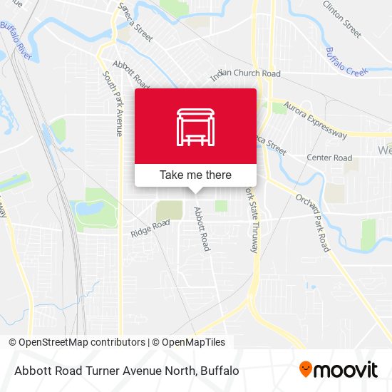 Mapa de Abbott Road Turner Avenue North