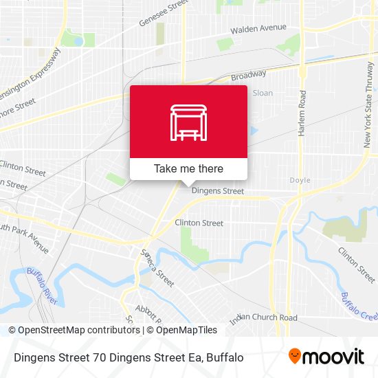 Mapa de Dingens Street 70 Dingens Street Ea