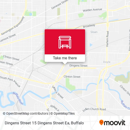 Mapa de Dingens Street 15 Dingens Street Ea