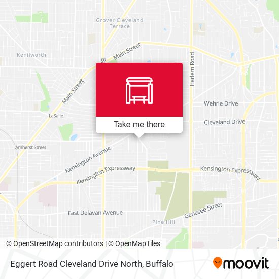Eggert Road Cleveland Drive North map