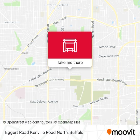 Mapa de Eggert Road Kenville Road North