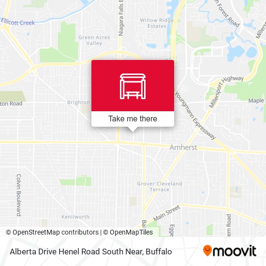 Alberta Drive Henel Road South Near map
