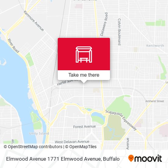 Elmwood Avenue 1771 Elmwood Avenue map