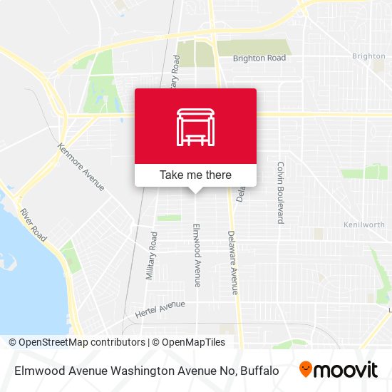 Elmwood Avenue Washington Avenue No map