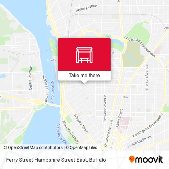 Ferry Street Hampshire Street East map