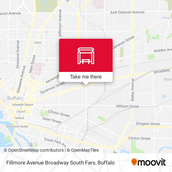 Fillmore Avenue Broadway South Fars map