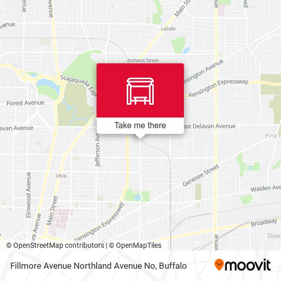 Fillmore Avenue Northland Avenue No map