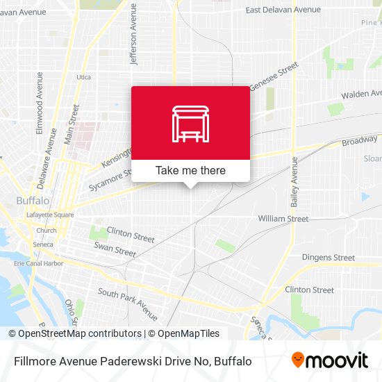 Fillmore Avenue Paderewski Drive No map