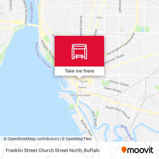 Mapa de Franklin Street Church Street North